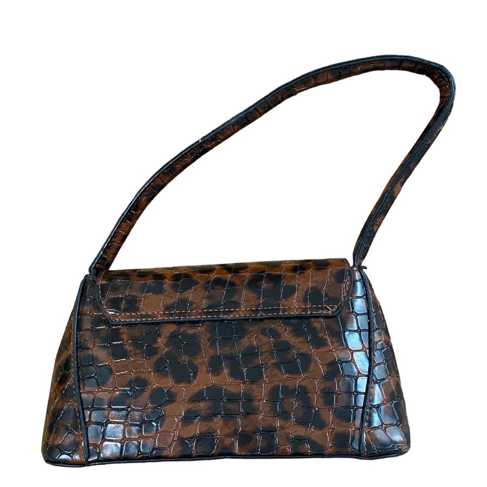 Flap Leopard Print PU Shoulder Bag - Picture 2 of 4